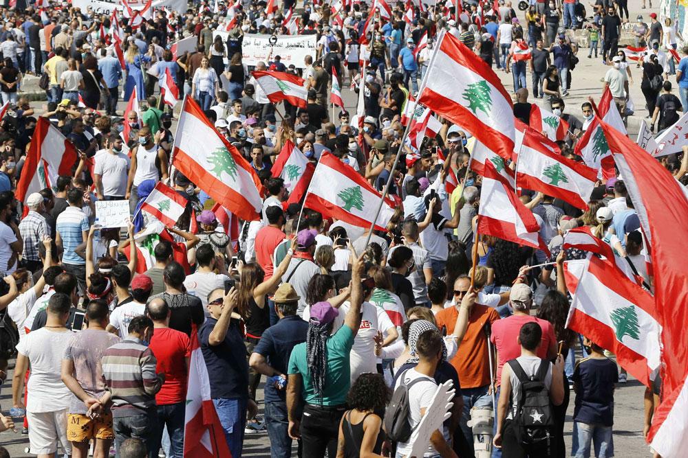 الاحتجاجات في لبنان