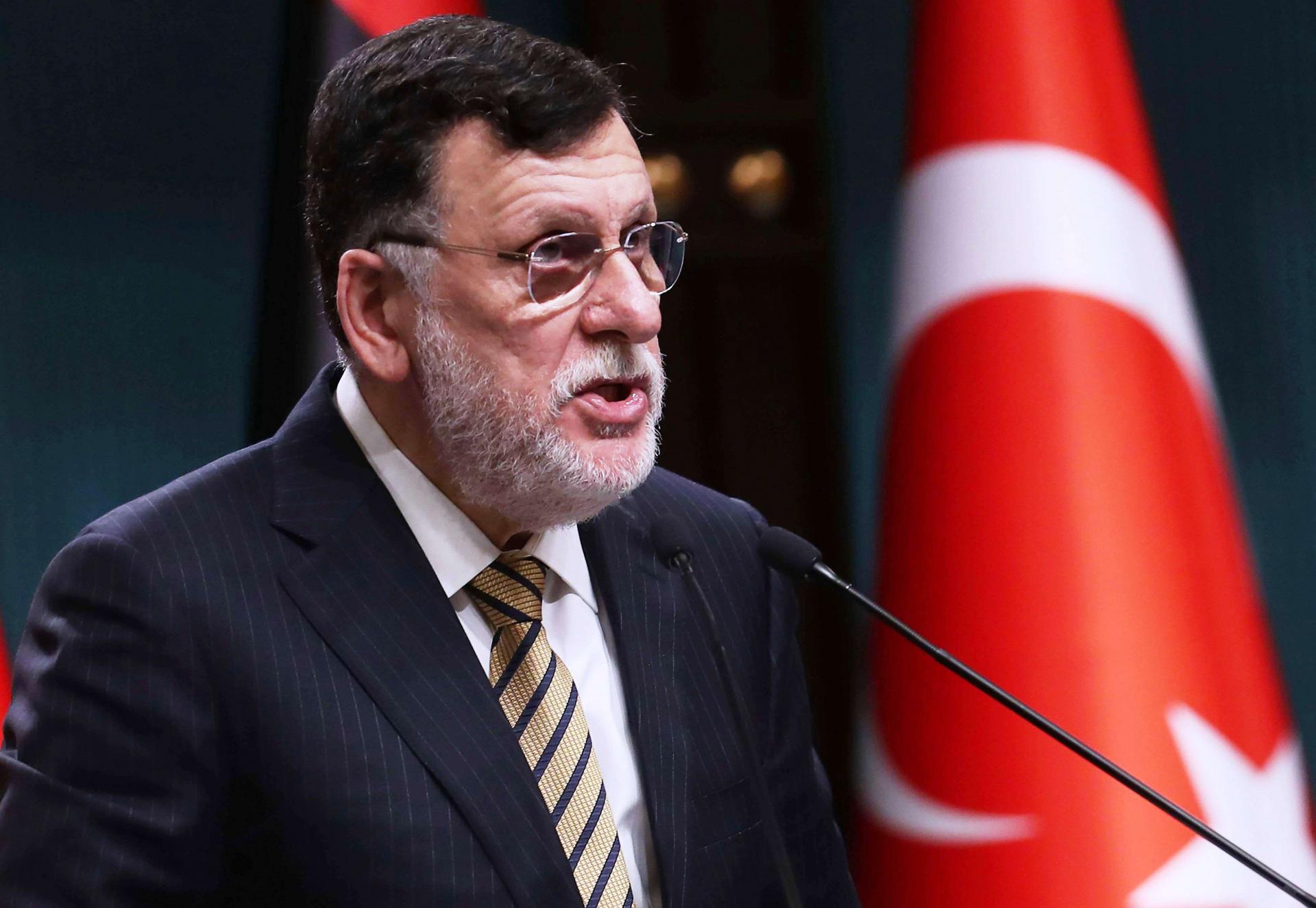 رئيس حكومة الوفاق الليبية فائز السراج