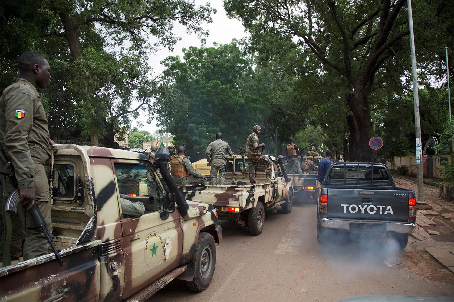 The army managed to liberate Farabougou village in a mission aided by the air force