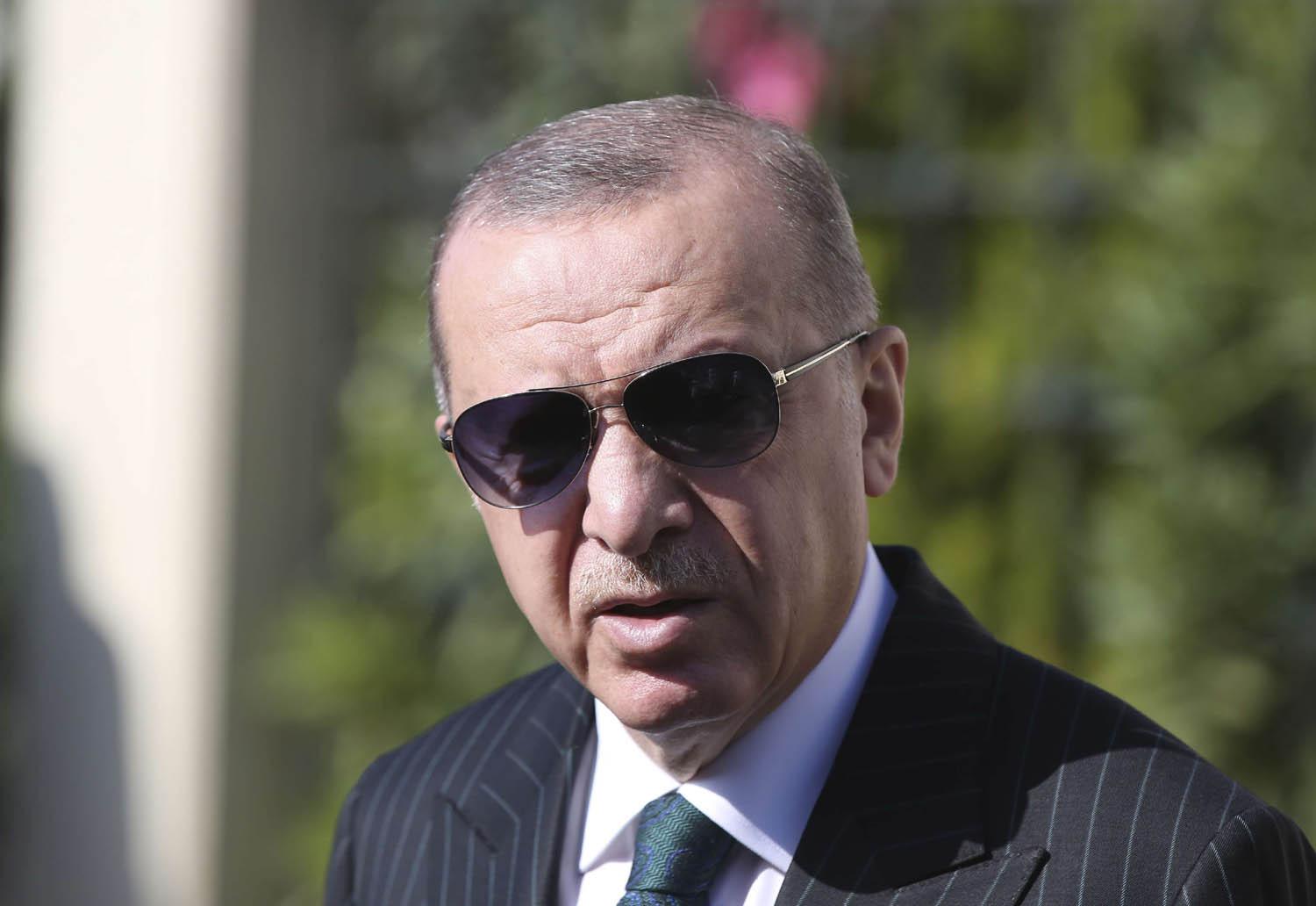 الرئيس التركي رجب طيب أردوغان