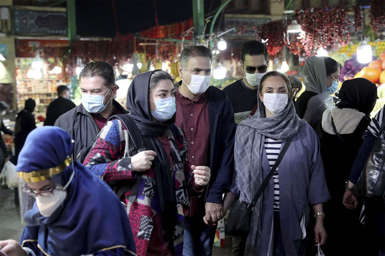 The increase in COVID-19 infections comes after Iranians packed cafes and restaurants at vacation spots during recent national holidays