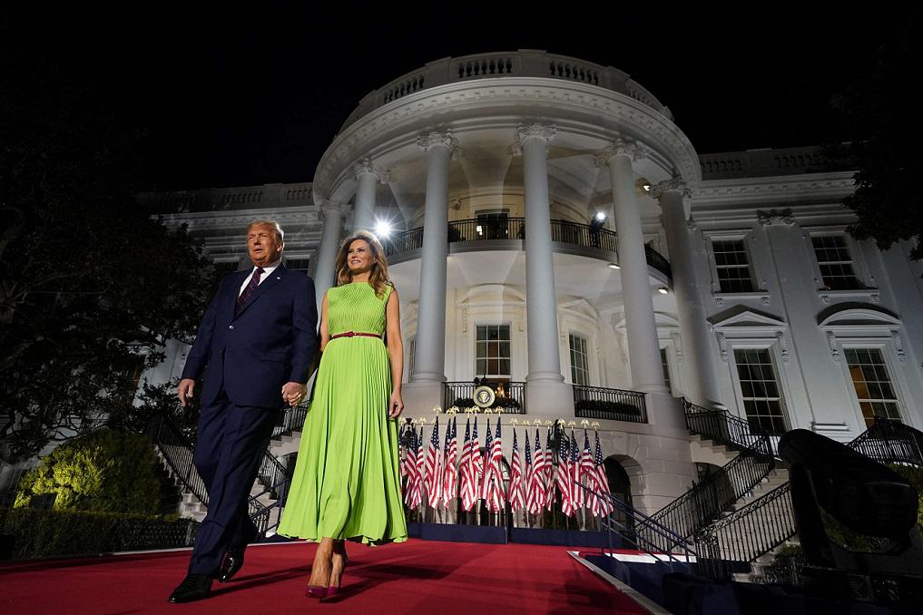 دونالد ترامب وميلانيا 