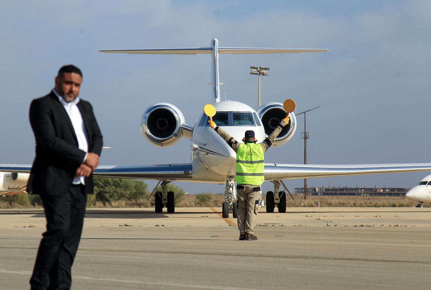 مطار بنغازي في ليبيا