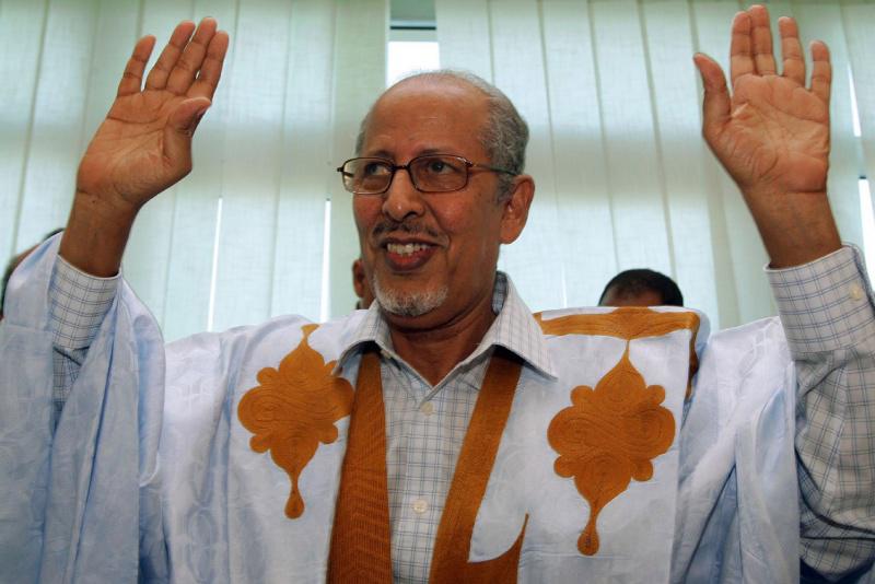 الرئيس الموريتاني الأسبق سيدي محمد ولد الشيخ عبدالله