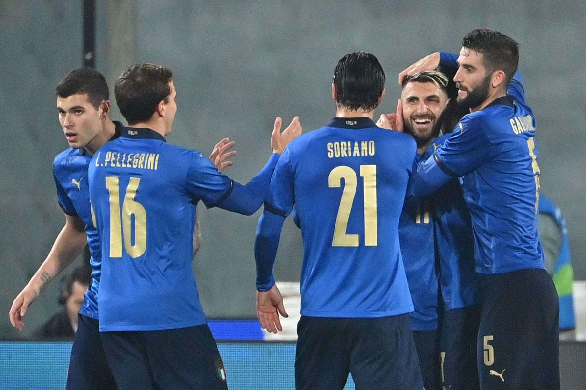 المنتخب الايطالي للفوز في المباريات المقبلة بعد تعادله المخيب مع الهولندي