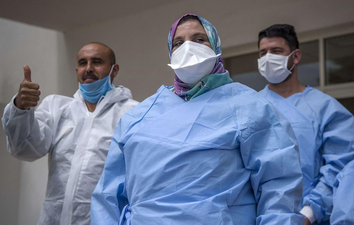 طاقم طبي في أحد المستشفيات بالمغرب