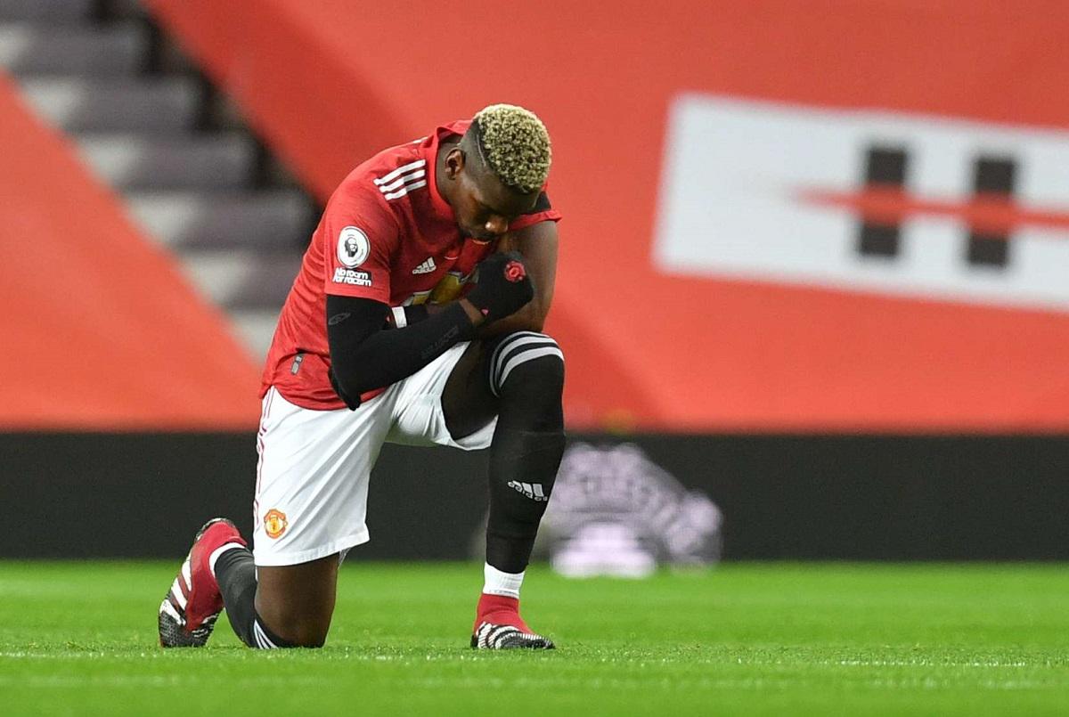 بول بوغبا لاعب وسط مانشستر يونايتد 