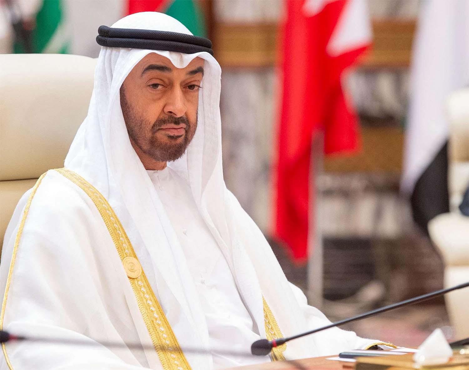 Abu Dhabi Crown Prince Mohammed bin Zayed al-Nahyan 