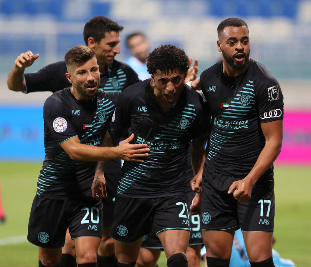 فريق النصر الاماراتي (الصورة من حسابه على تويتر)