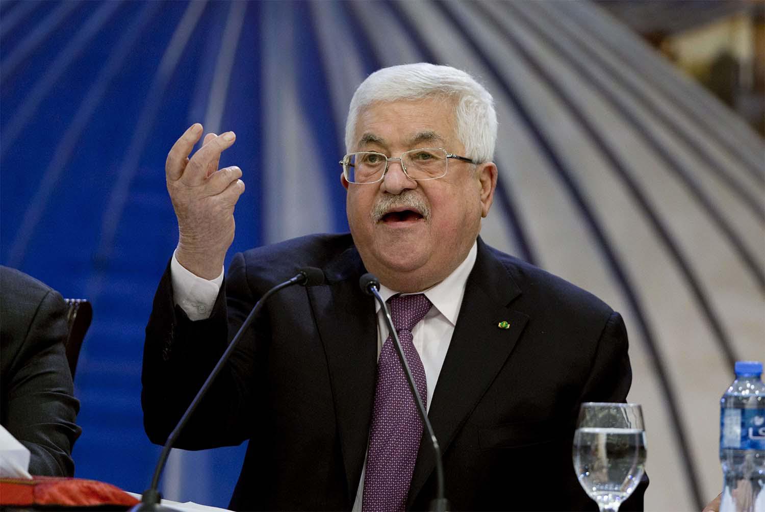 Palestinian President Mahmoud Abbas 