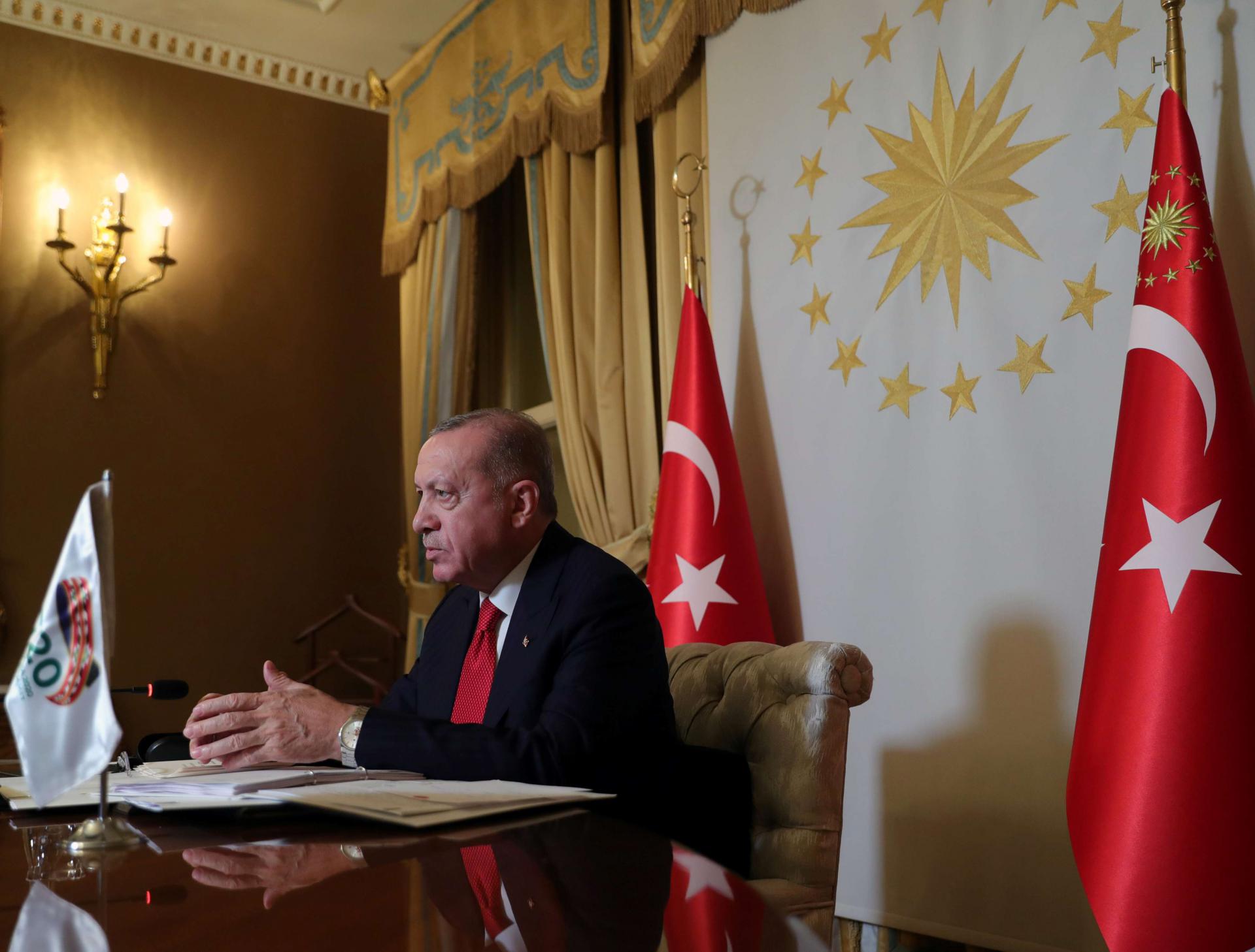 الرئيس التركي رجب طيب اردوغان