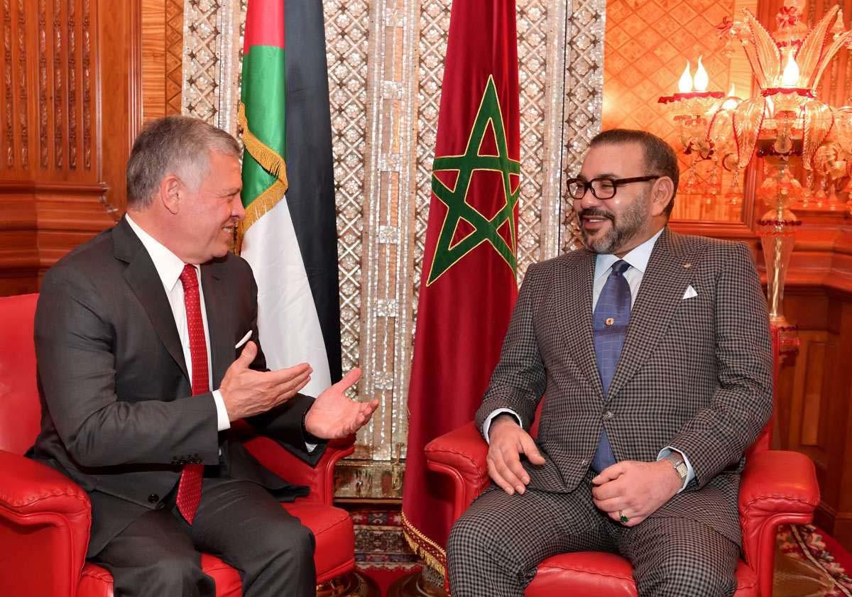 King Mohammed VI and King Abdullah II