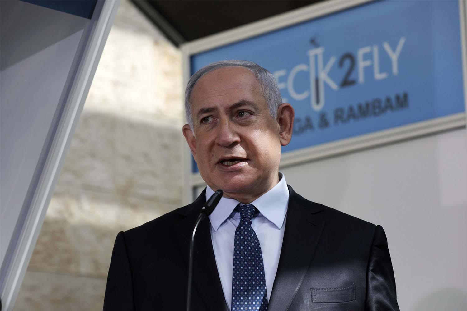 Israeli Prime Minister Benjamin Netanyahu 