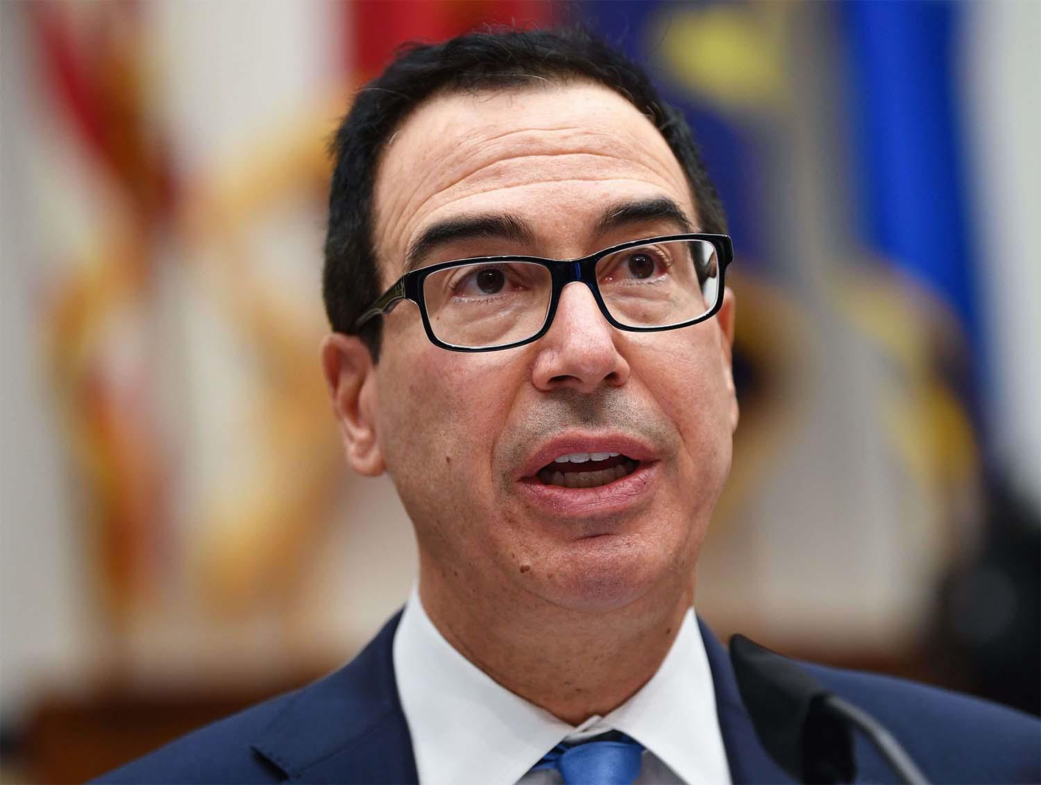 US Treasury Secretary Steven Mnuchin 