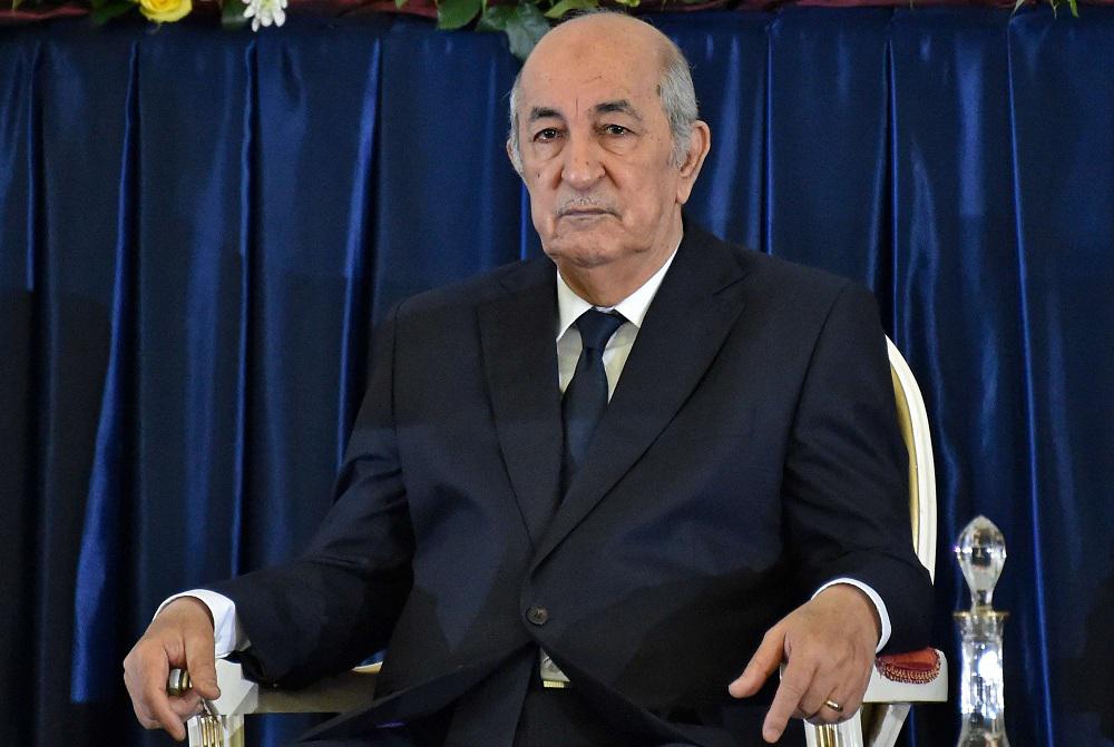 الرئيس الجزائري عبدالمجيد تبون