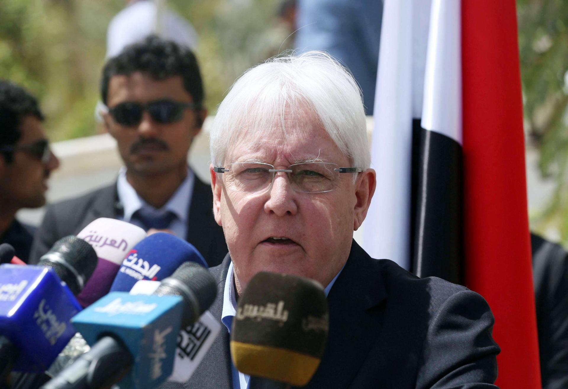 المبعوث الاممي الى اليمن مارتن غريفيث