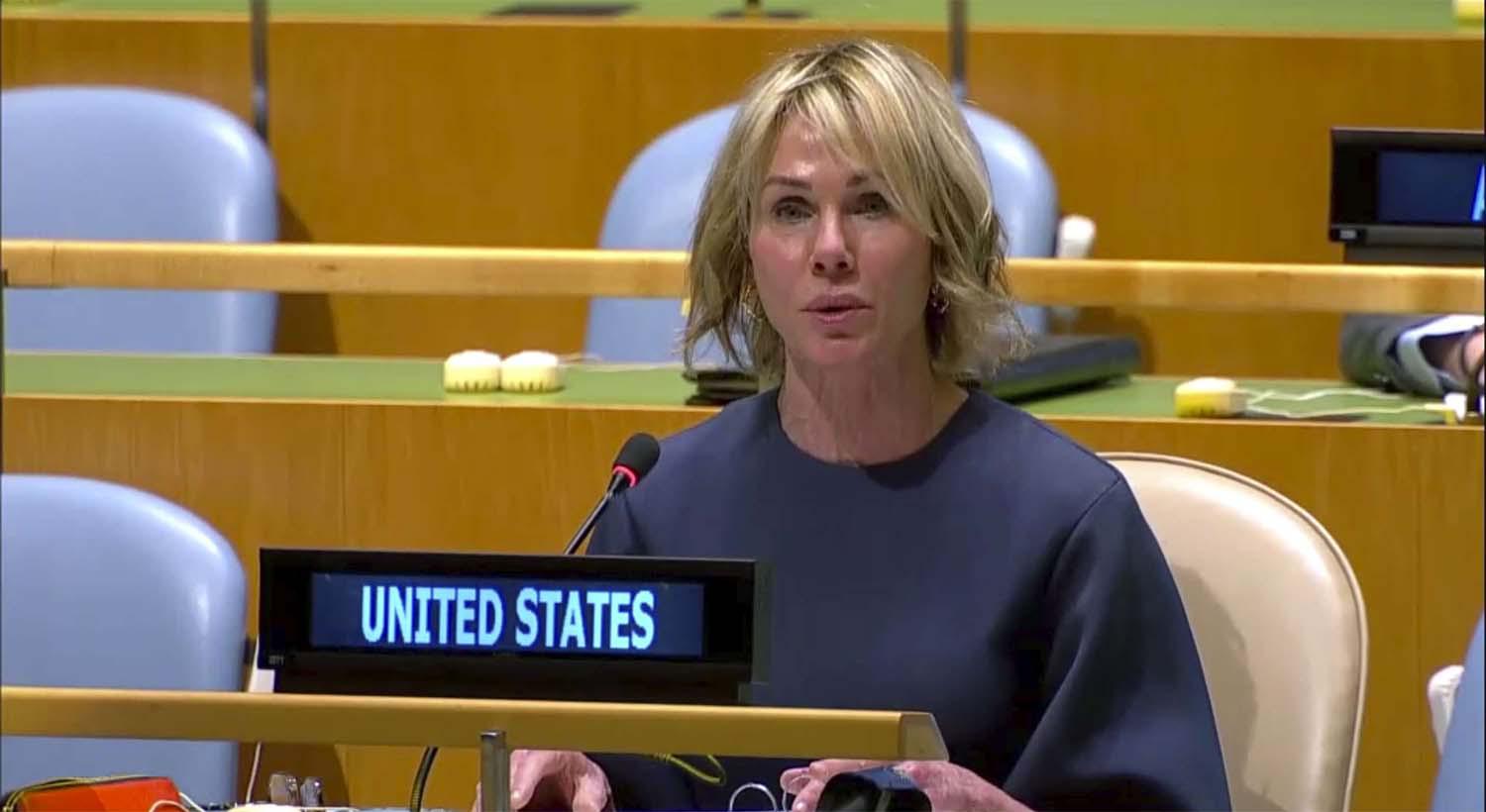 US Ambassador to the United Nations Kelly Craft 