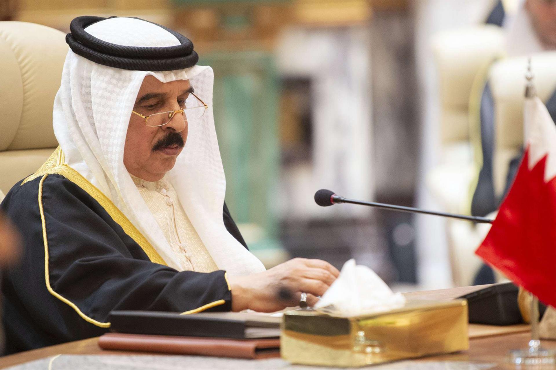 عاهل البحرين الملك حمد بن عيسى ال خليفة