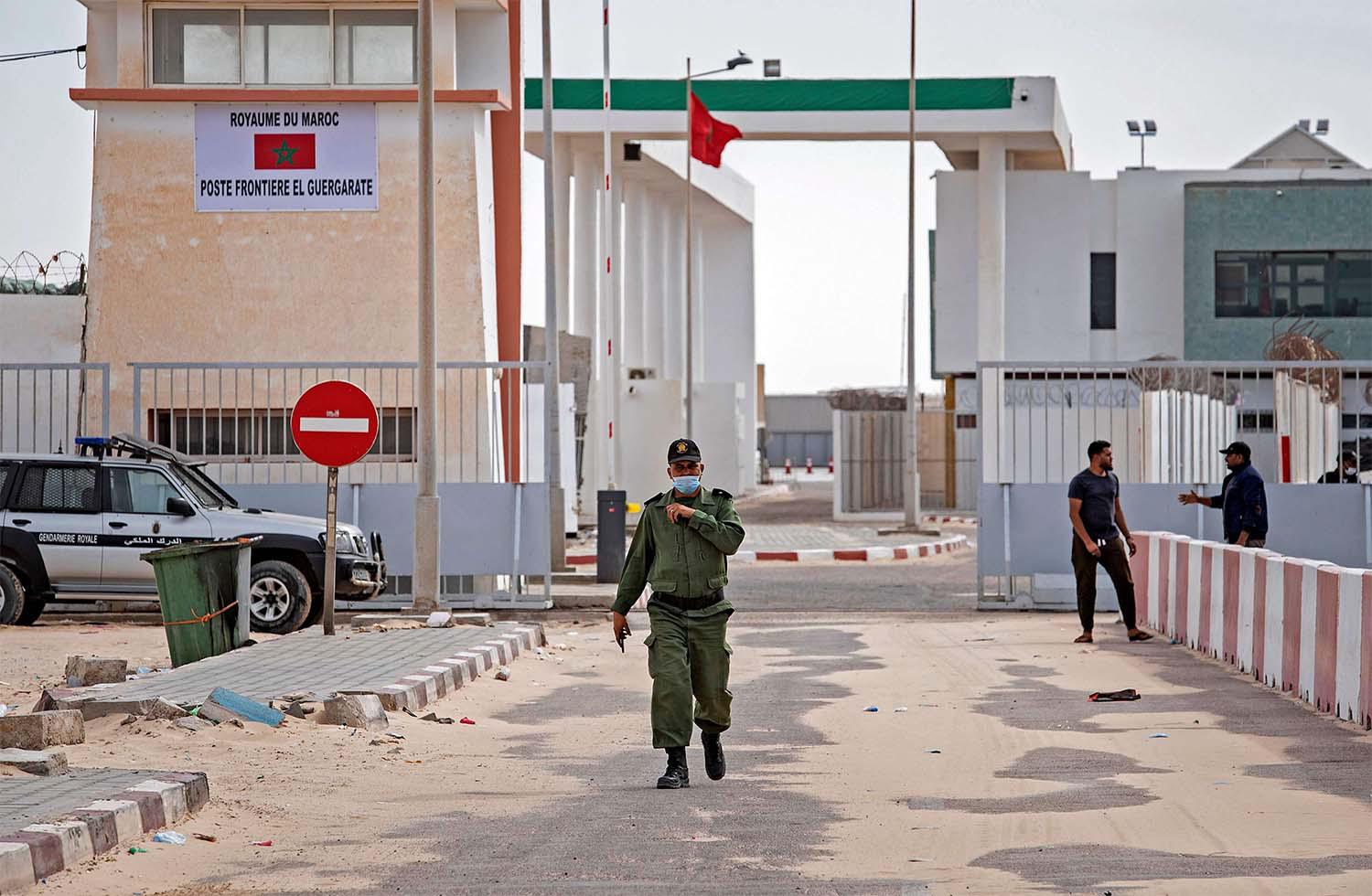 Smooth flow of people and goods at the Guerguerat border crossing point