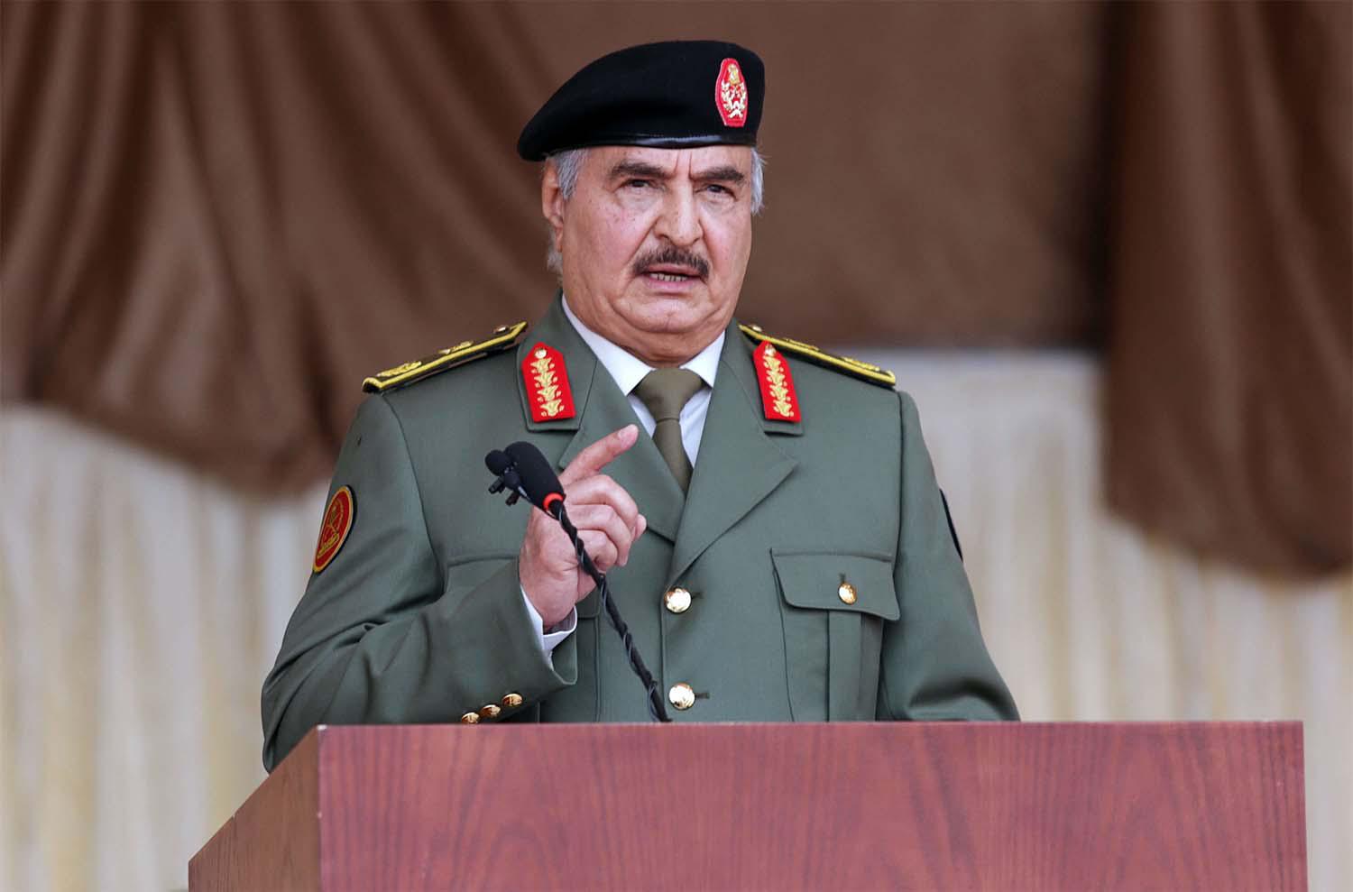 Libyan commander Khalifa Haftar