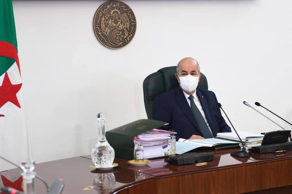 الرئيس الجزائري عبدالمجيد تبون