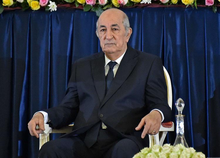 الرئيس الجزائري عبدالمجيد تبون