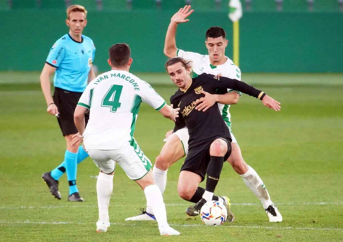 مباراة برشلونة وإلتشي