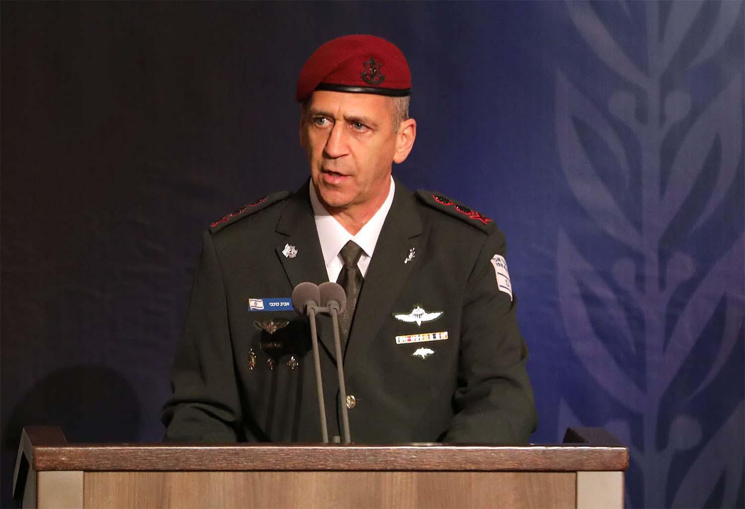 Israeli Chief of Staff Aviv Kohavi 