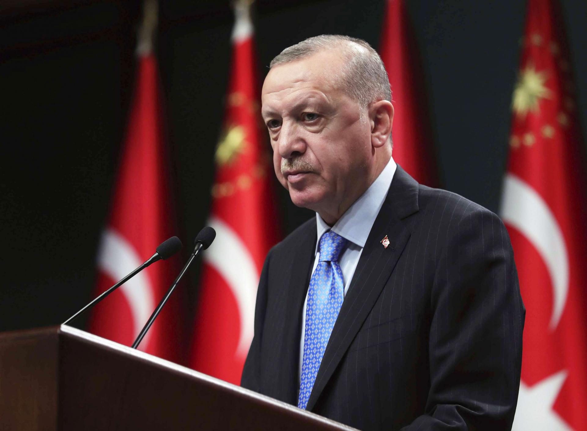 الرئيس التركي رجب طيب أردوغان