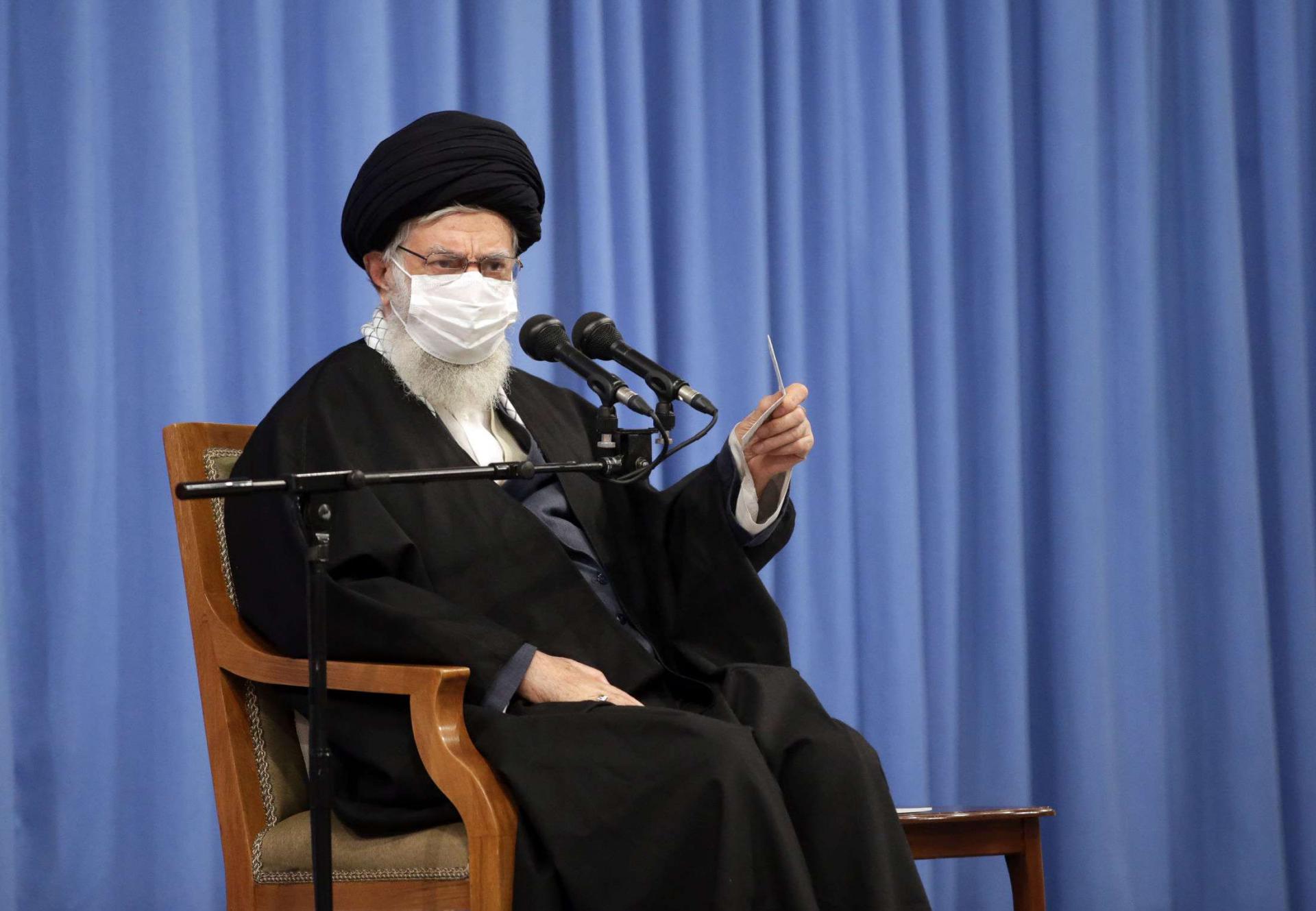 المرشد الأعلى للجمهورية الإسلامية آية الله علي خامنئي