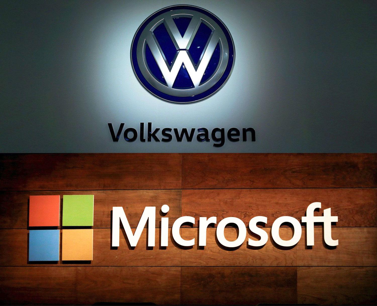  فولكسفاغن ومايكروسوفت