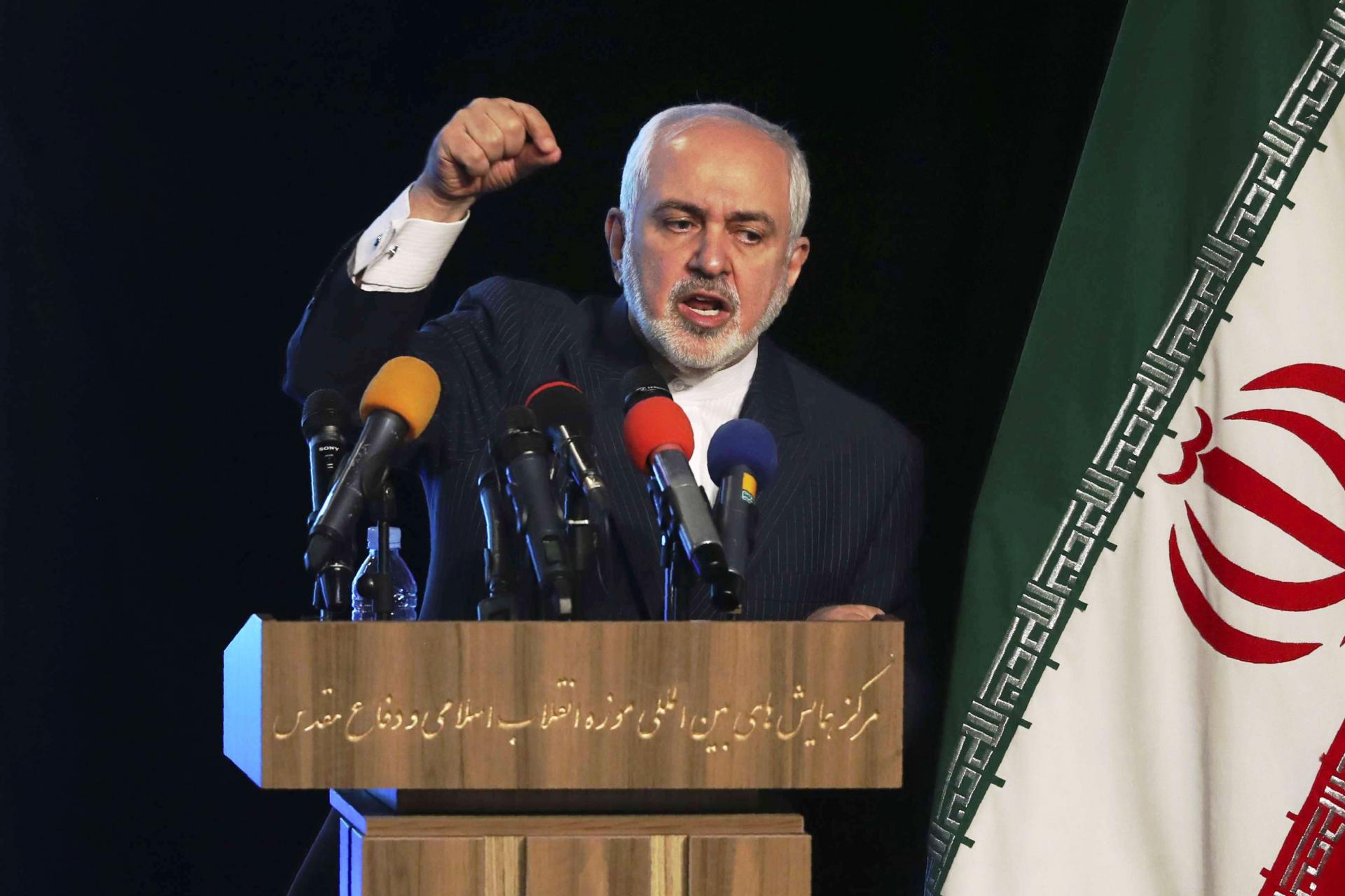 وزير الخارجية الإيراني محمد جواد ظريف 