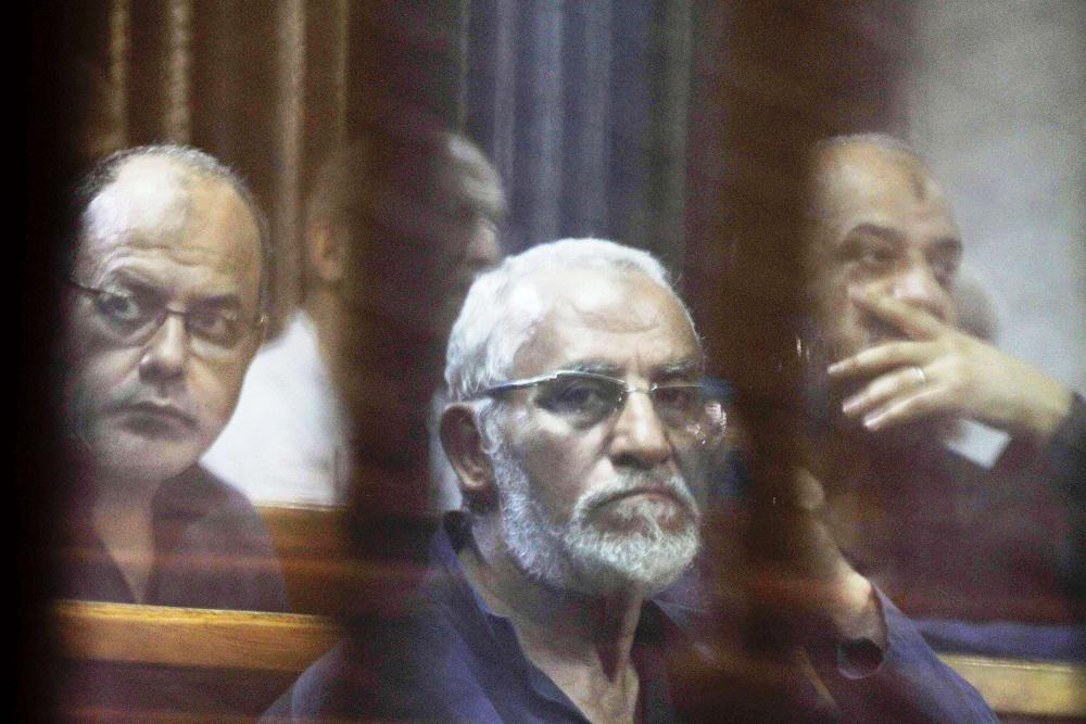 مرشد حركة الإخوان المسلمين في مصر محمد بديع