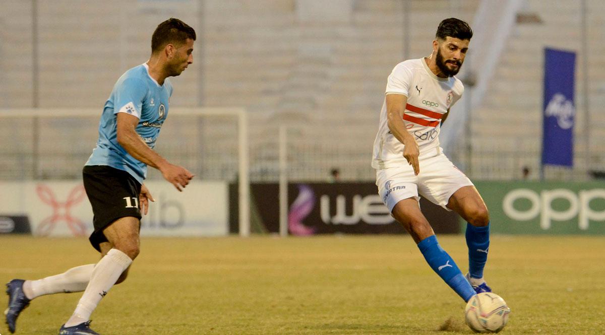 المحلة يقلب تأخره من حساب الزمالك على تويتر