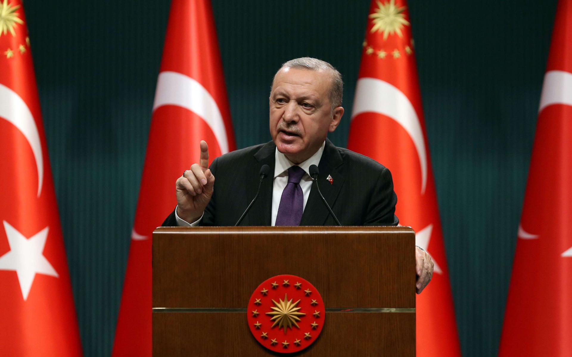 الرئيس التركي رجب طيب أردوغان