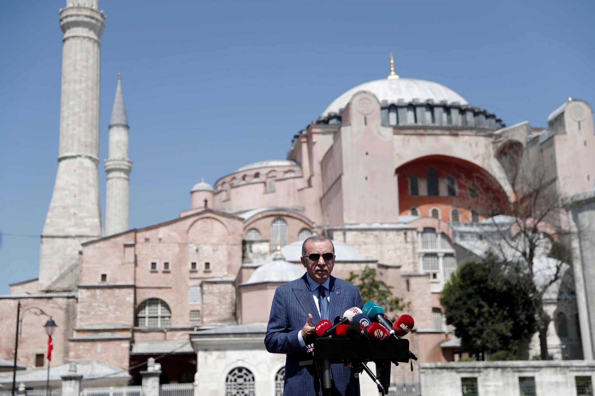 الرئيس التركي رجب طيب أردوغان