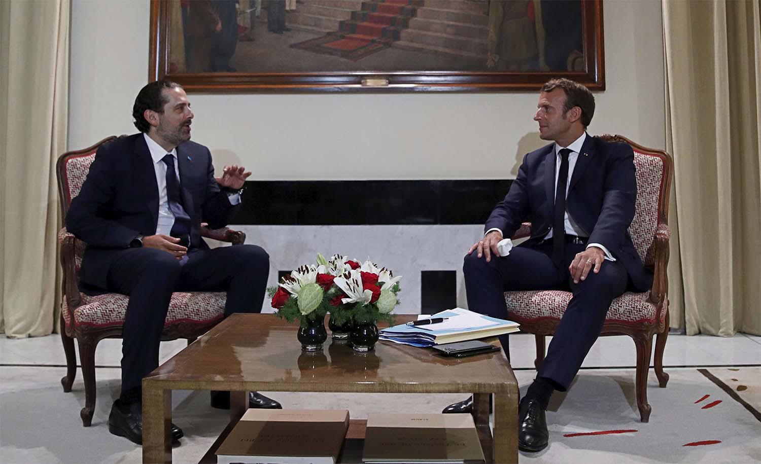 Hariri was given the task of forming a government after Mustapha Adib resigned in September