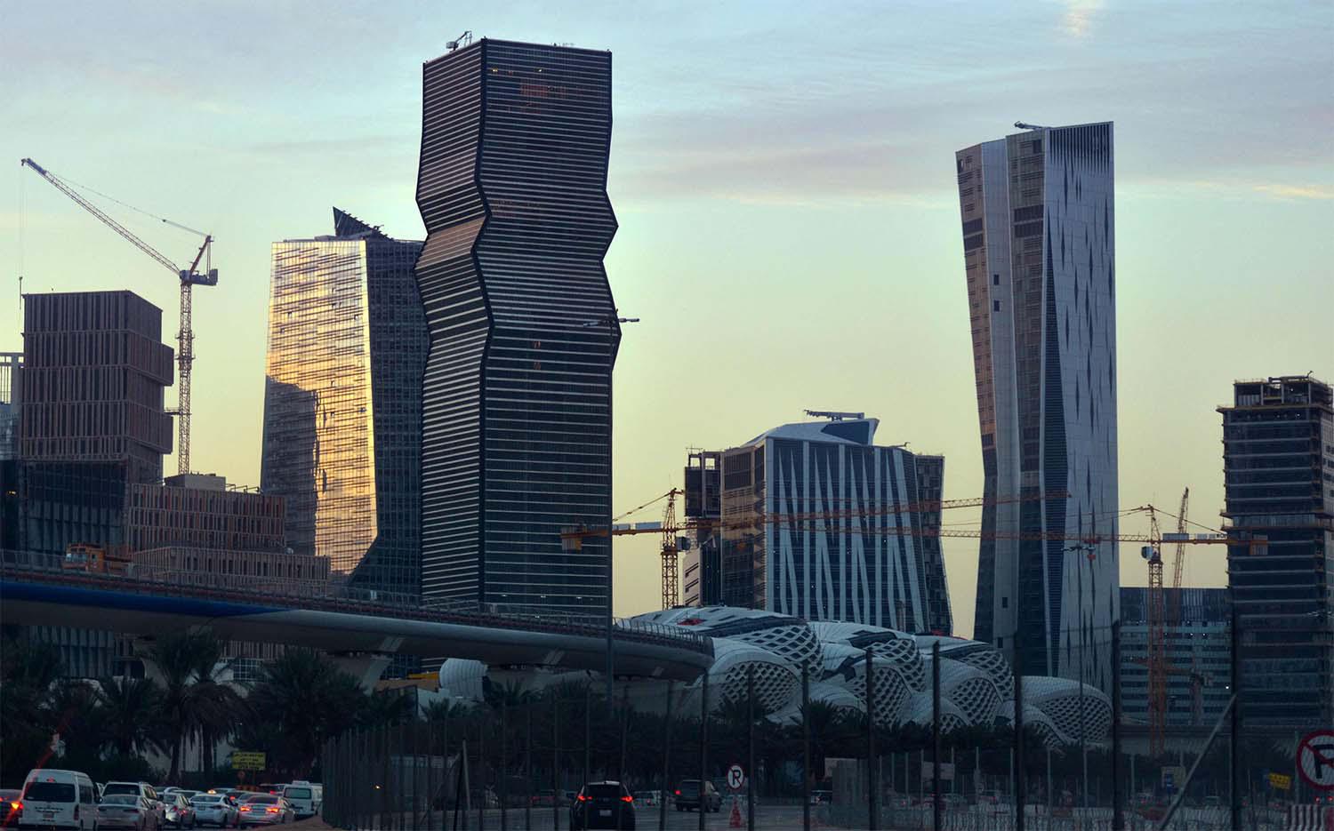 King Abdullah Financial District in Riyadh