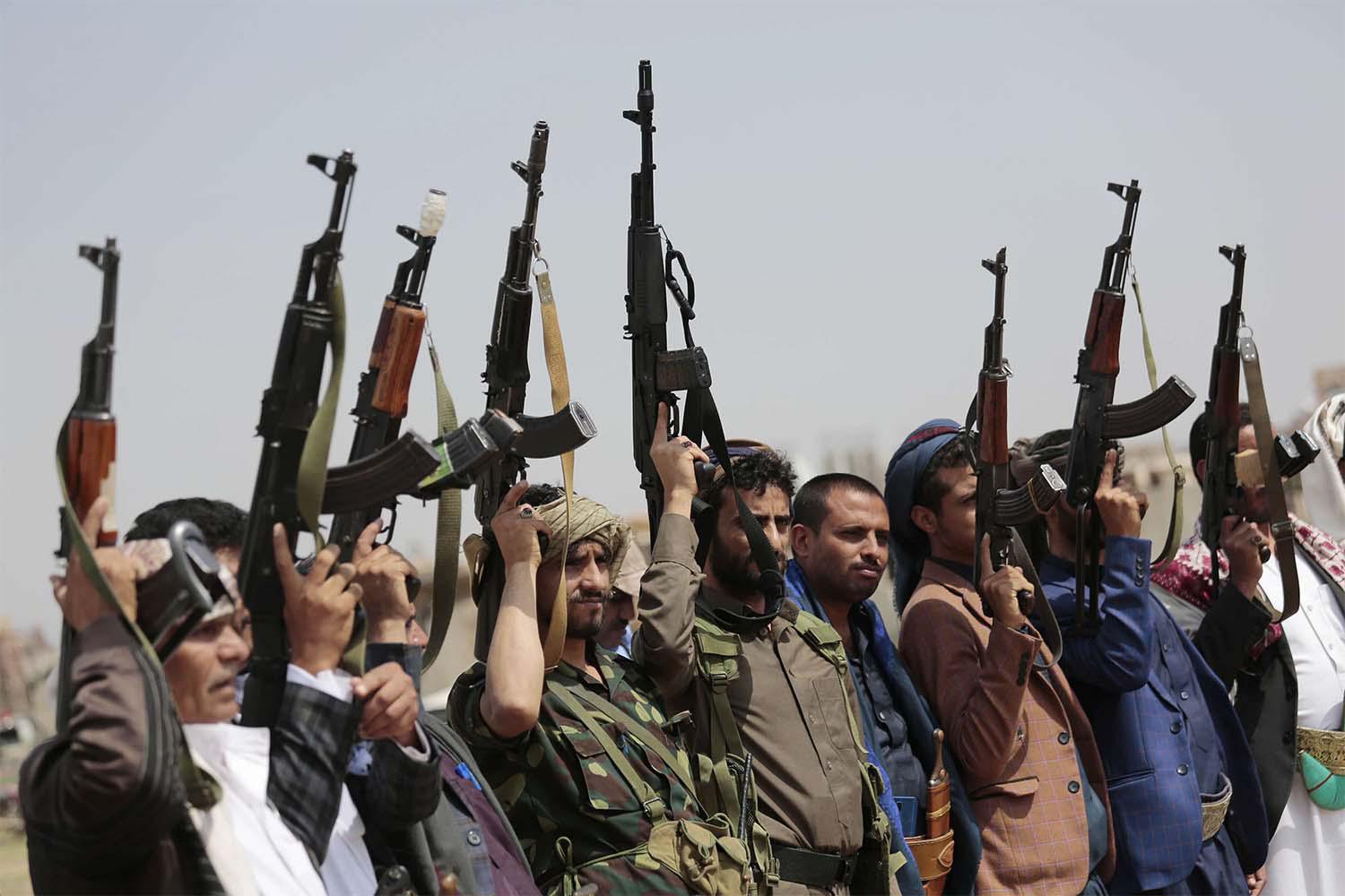 More than 48 fighters were killed in the past two days, mostly Houthis