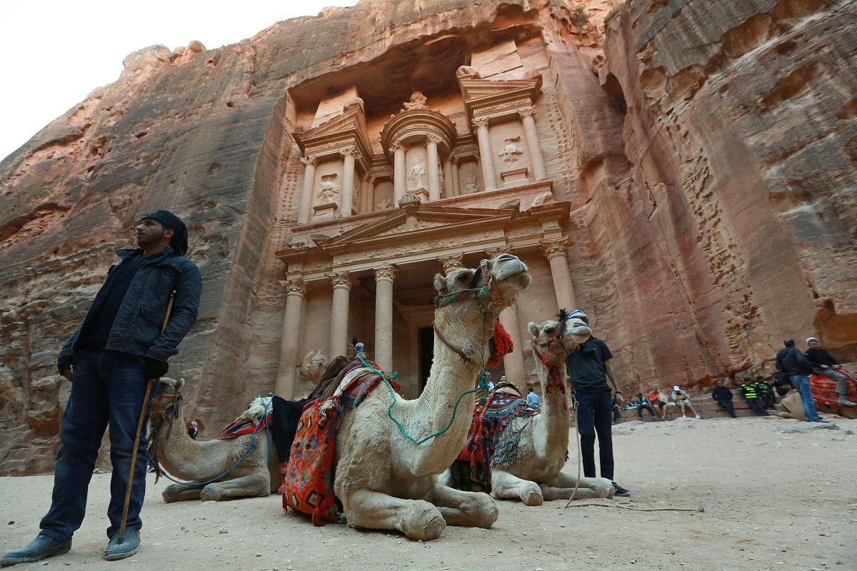 مدينة البتراء الاثرية في الاردن