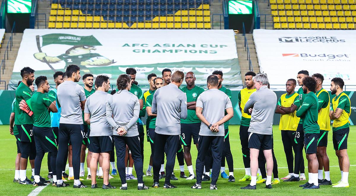 المنتخب السعودي (الصورة من حساب المنتخب على تويتر)