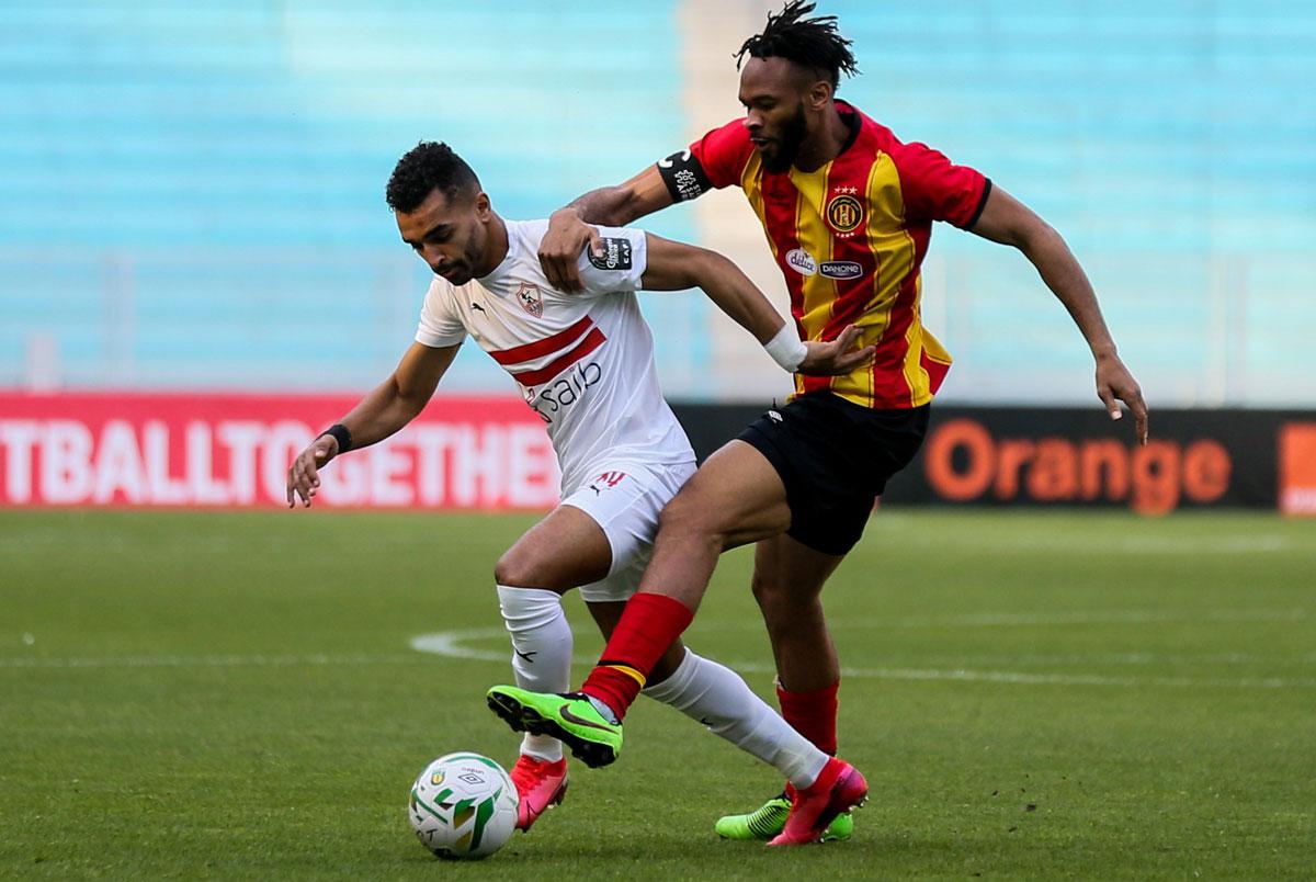 الزمالك في المركز الثالث من حسابه على تويتر