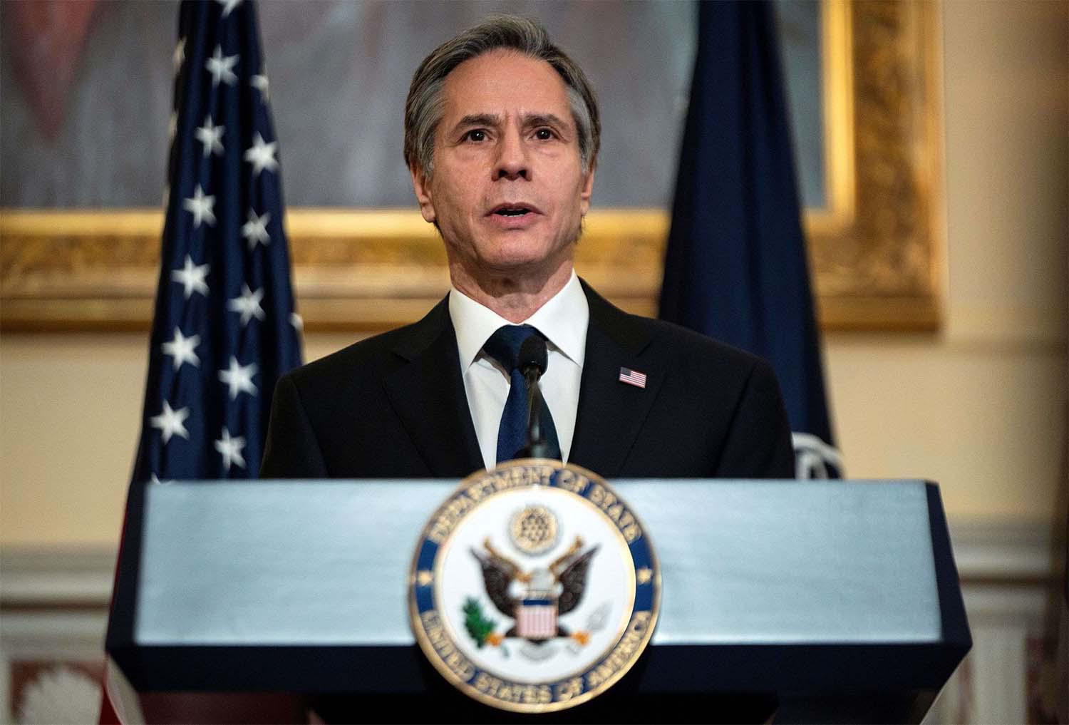Blinken accused the Islamic Revolutionary Guard Corps interrogators of gross violations of human rights