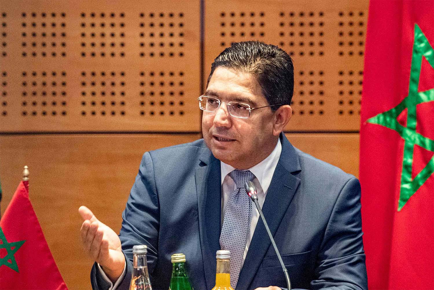 Morocco's Foreign Minister Nasser Bourita