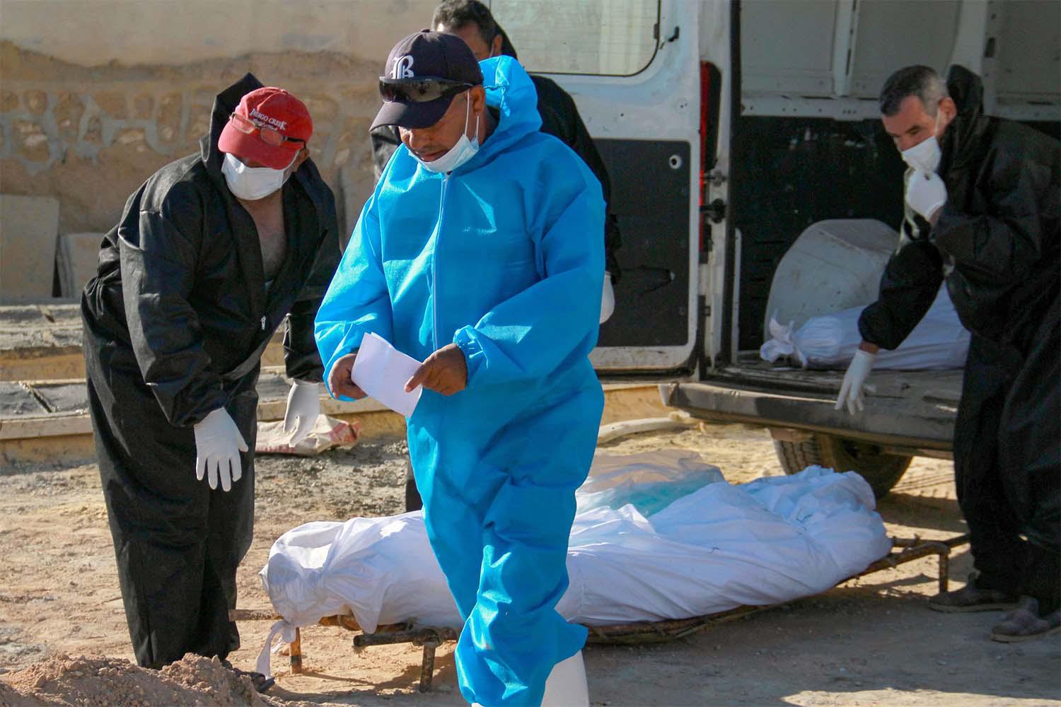 Searches for more survivors are still ongoing off the coast of Sfax