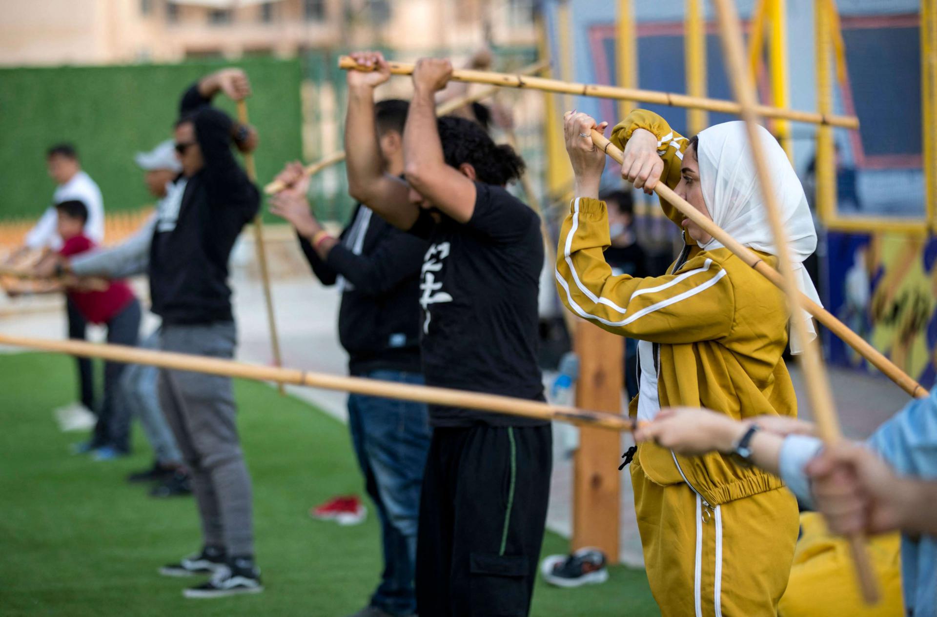 فن التحطيب المصري