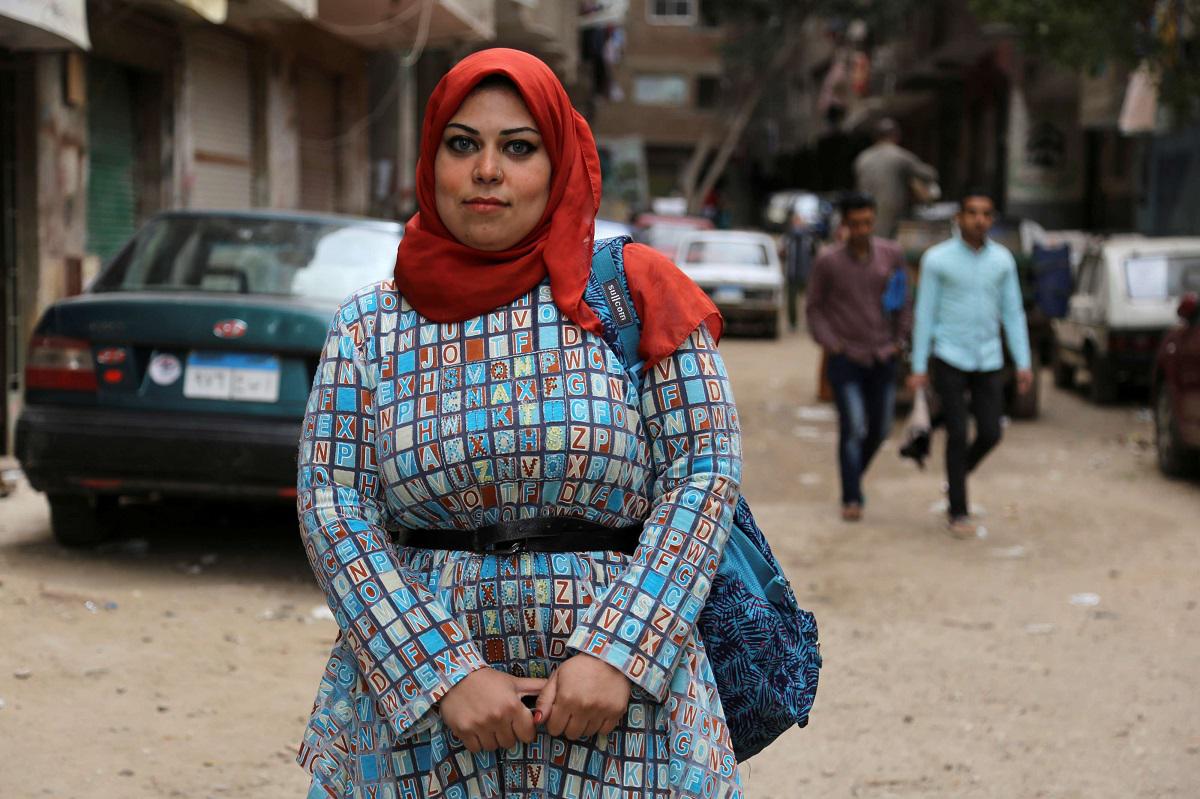 المهندسة المصرية نسمة نصر