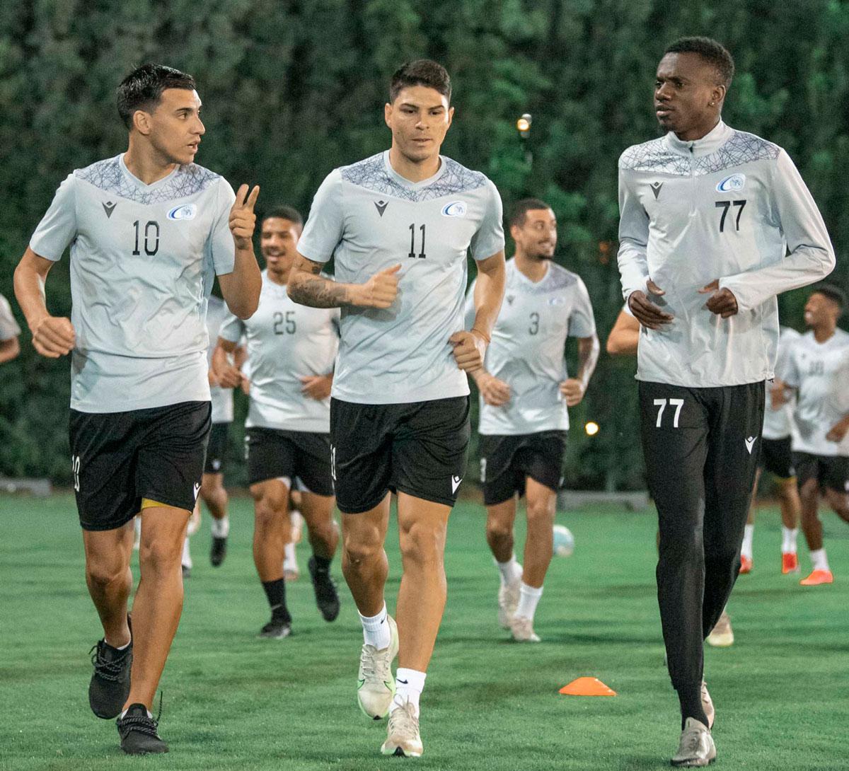 تدريبات بني ياس من حسابه على تويتر