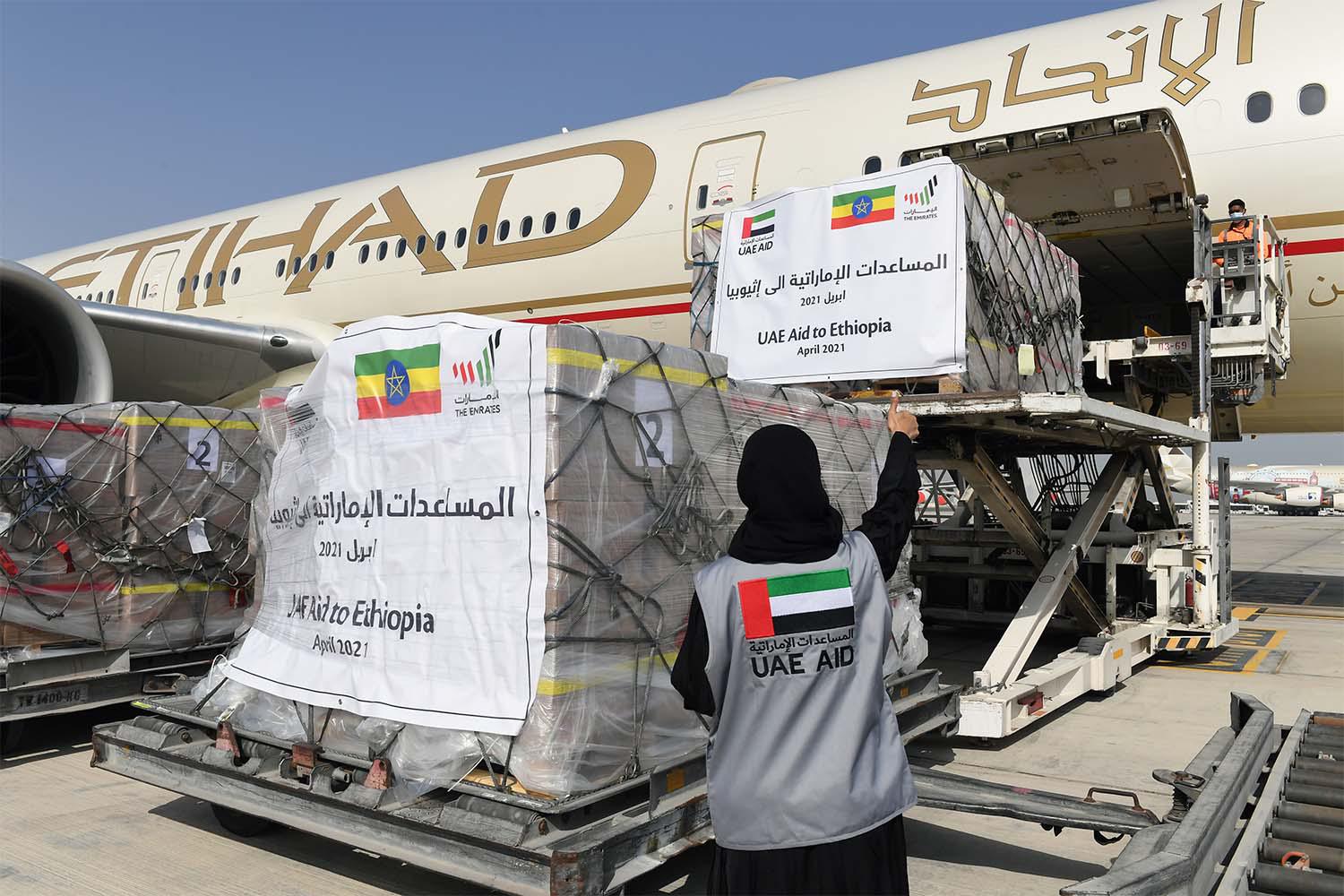 The UAE has provided Ethiopia with 18.5 tons of medical supplies as part of its global response to the COVID-19 pandemic