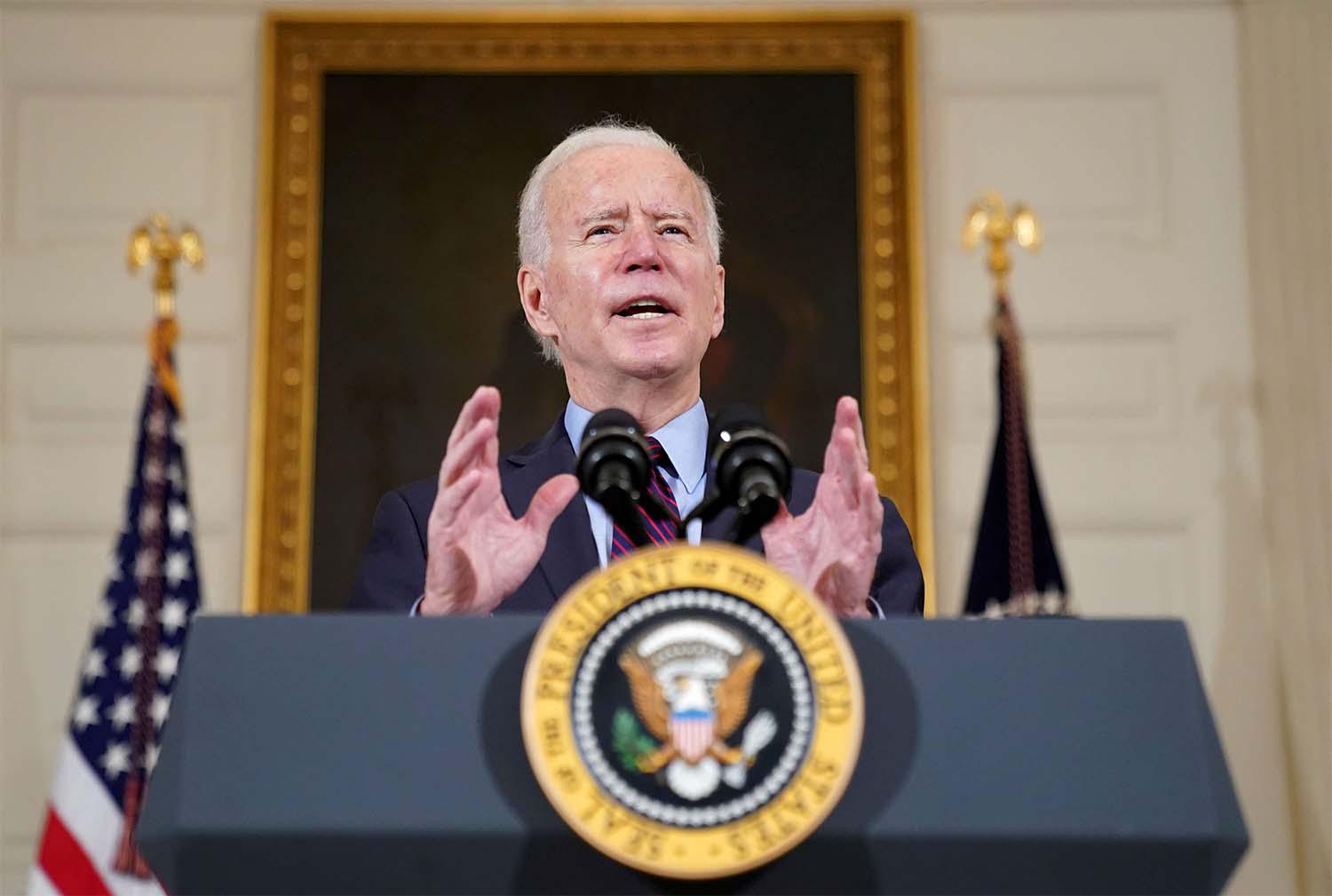 US President Joe Biden